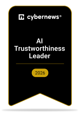 AI Trustworthiness Leader 2026 badge